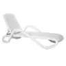 NARDI EDEN White design Plastic sunbed