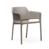 NARDI NET Taupe modern Plastic outdoor chair