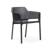 NARDI NET Grey modern Plastic outdoor chair