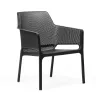 NARDI NET RELAX Szürke minimalista Műanyag kültéri szék