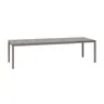 NARDI RIO 210-280 Taupe minimalist Dining Table