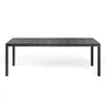 NARDI RIO ALU 210 FIX Grey modern Dining Table