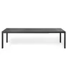NARDI RIO ALU 210-280 EXT Grey modern Dining Table