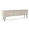 IT ZOVEN Beige design TV Stand