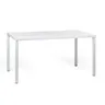 NARDI CUBE 140 X 80 White modern Outdoor complete table