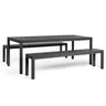 NARDI SET RIO BENCH ALU Grey modern Outdoor set