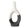B OMEGA VASE Fekete, Fehér design Asztali dekoráció