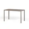 NARDI PIAVE TABLE 120x70 Taupe design Kültéri komplett asztal