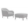 S RIKON utolsó 1db BEMUTATÓDARAB Grey minimalist Upholstered indoor armchair