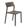 NARDI TRILL BISTROT Brown minimalist Plastic outdoor chair