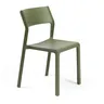 NARDI TRILL BISTROT Green minimalist Plastic outdoor chair