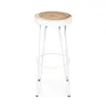 BT LINETT  industrial Wooden indoor bar stool